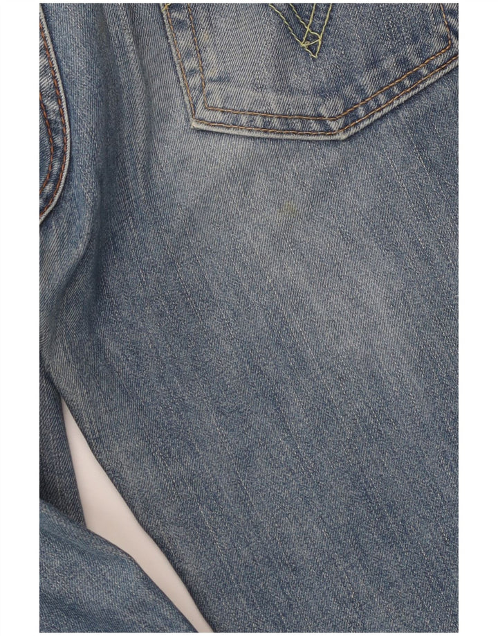Женские прямые джинсы Levi's W31 L34 синие, хлопок