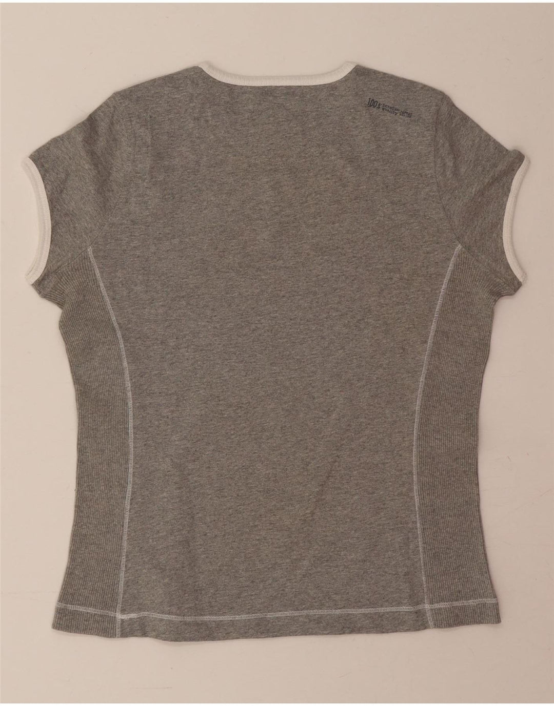 Женская футболка с рисунком Champion Heritage Classics Top UK 14, средний серый цвет