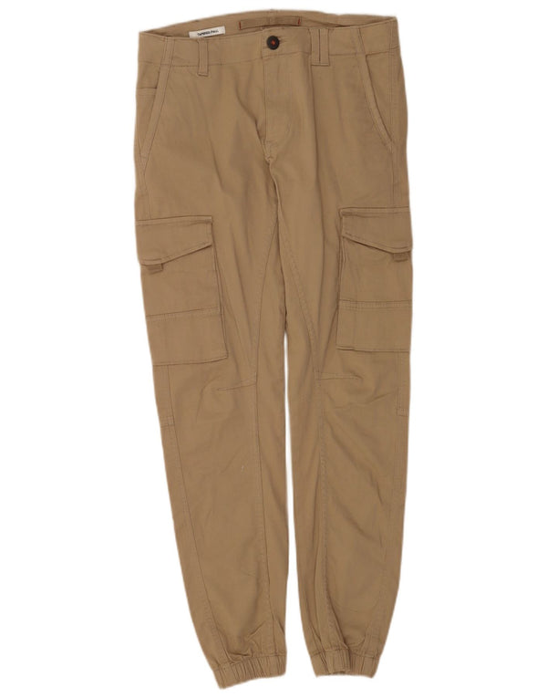 Мужские брюки-карго Jack & Jones Paul Tapered Joggers W28 L29 бежевые