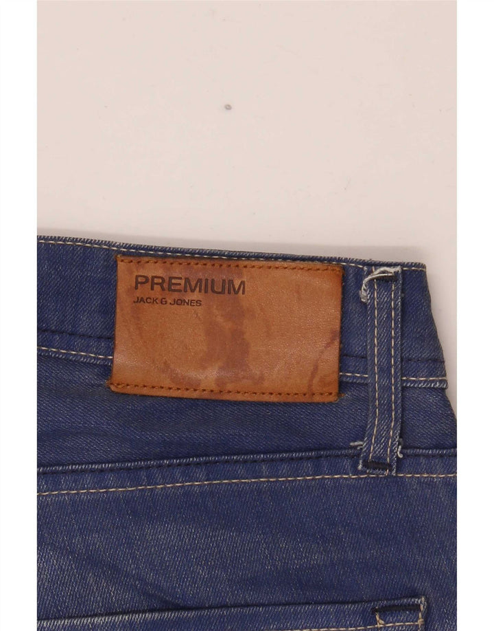 Мужские прямые джинсы Jack & Jones W32 L36 синие