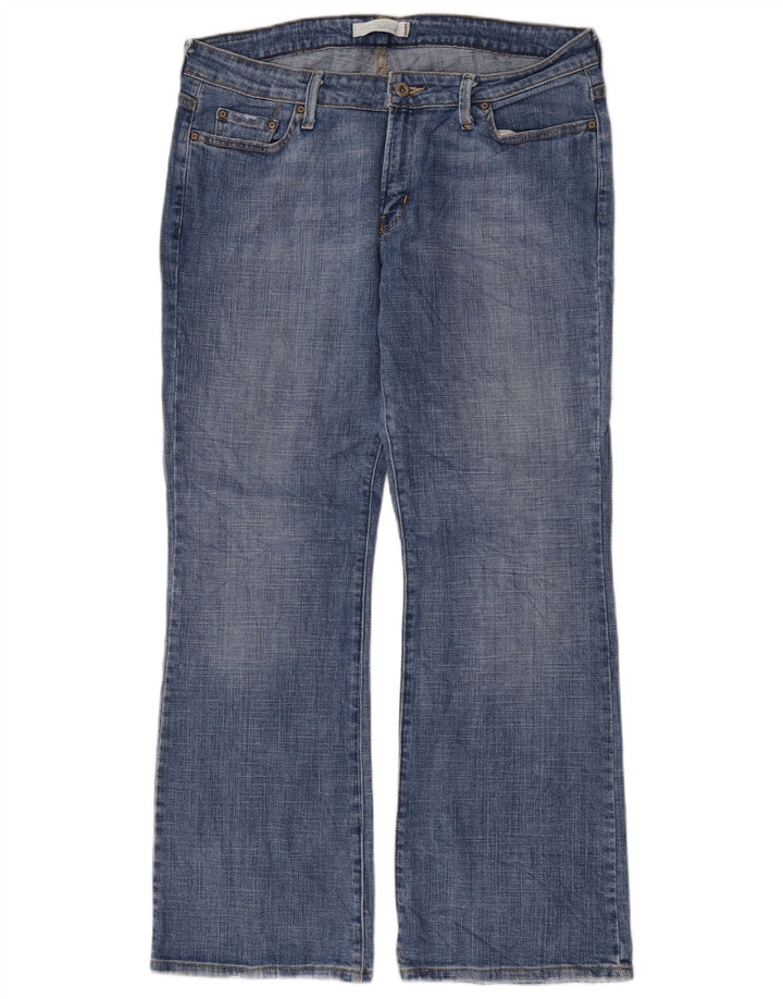 Женские джинсы Levi's 545 Low Bootcut США 14 XL W36 L31 Синий хлопок