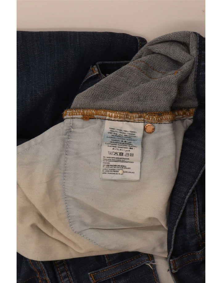 Мужские прямые джинсы Gant стандартного кроя W34 L30, синий хлопок