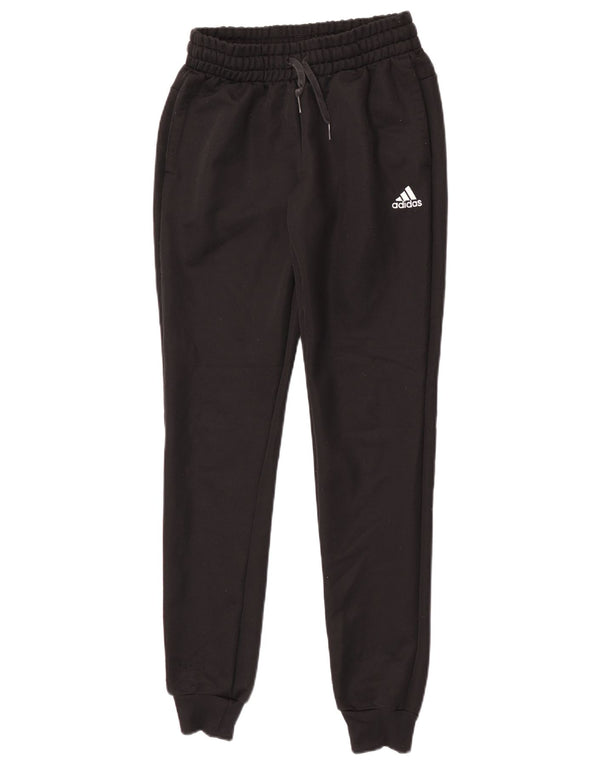 Adidas Womens Tracksuit Trousers Joggers UK 4/6 XS  Black Polyester Sports