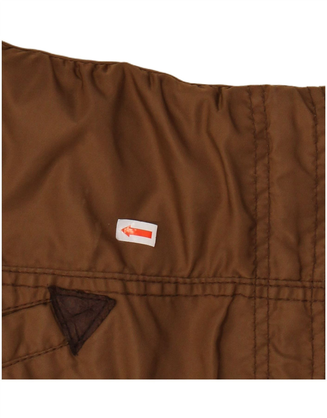 Женская парка KHUJO с капюшоном в стиле милитари, Великобритания 14, средний коричневый, полиэстер