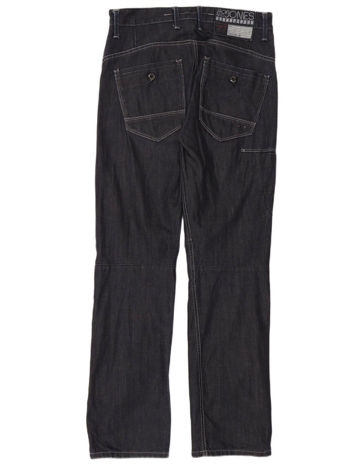 Мужские прямые джинсы-карго Jack & Jones W32 L33 темно-синие