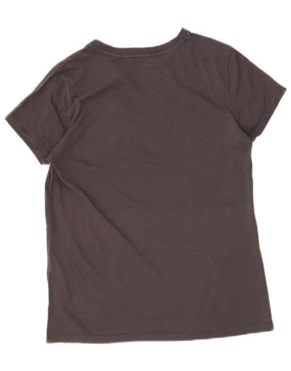 Levi's Womens Graphic T-Shirt Top UK 6 XS Grey