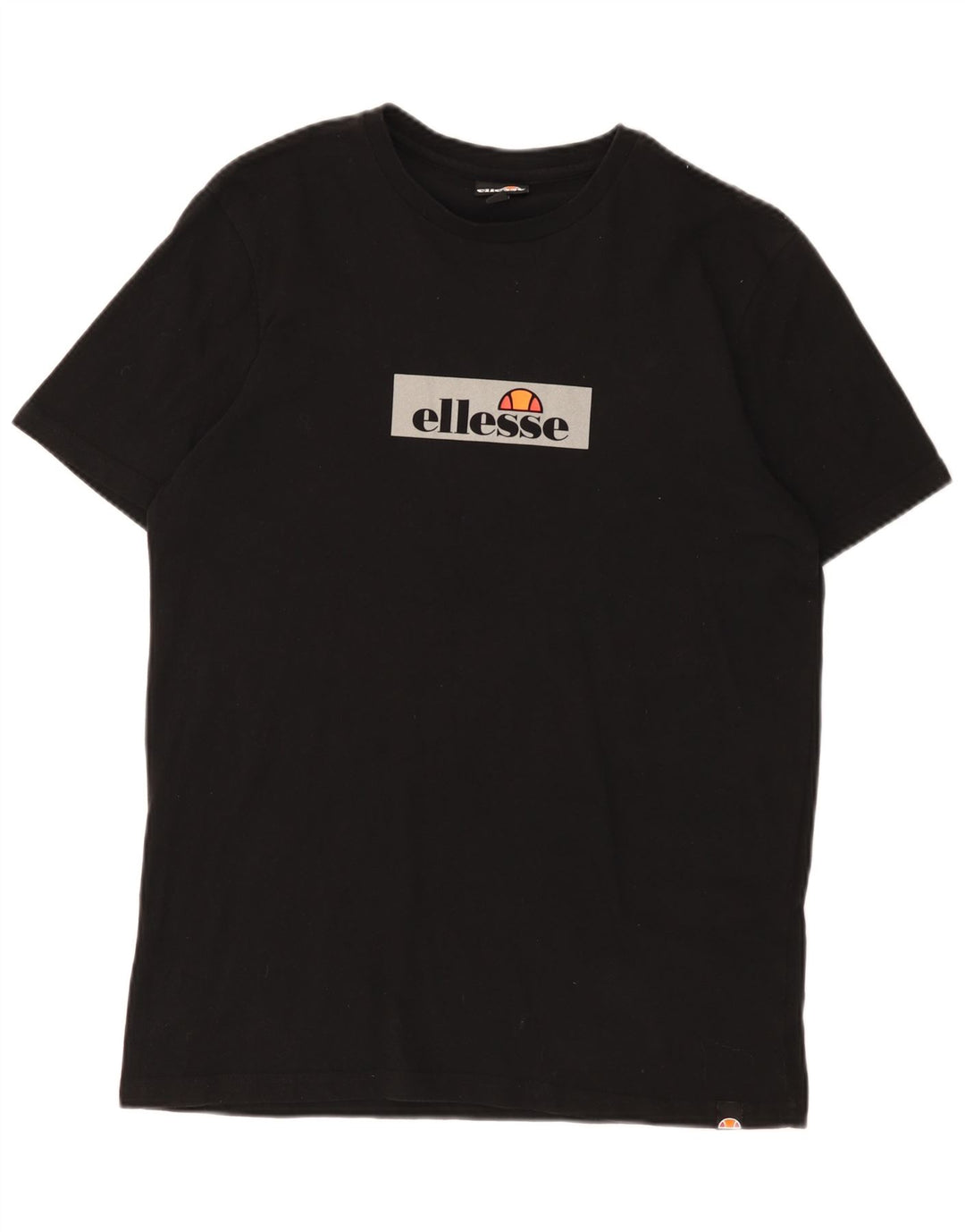 Мужская футболка с рисунком Ellesse, средний черный
