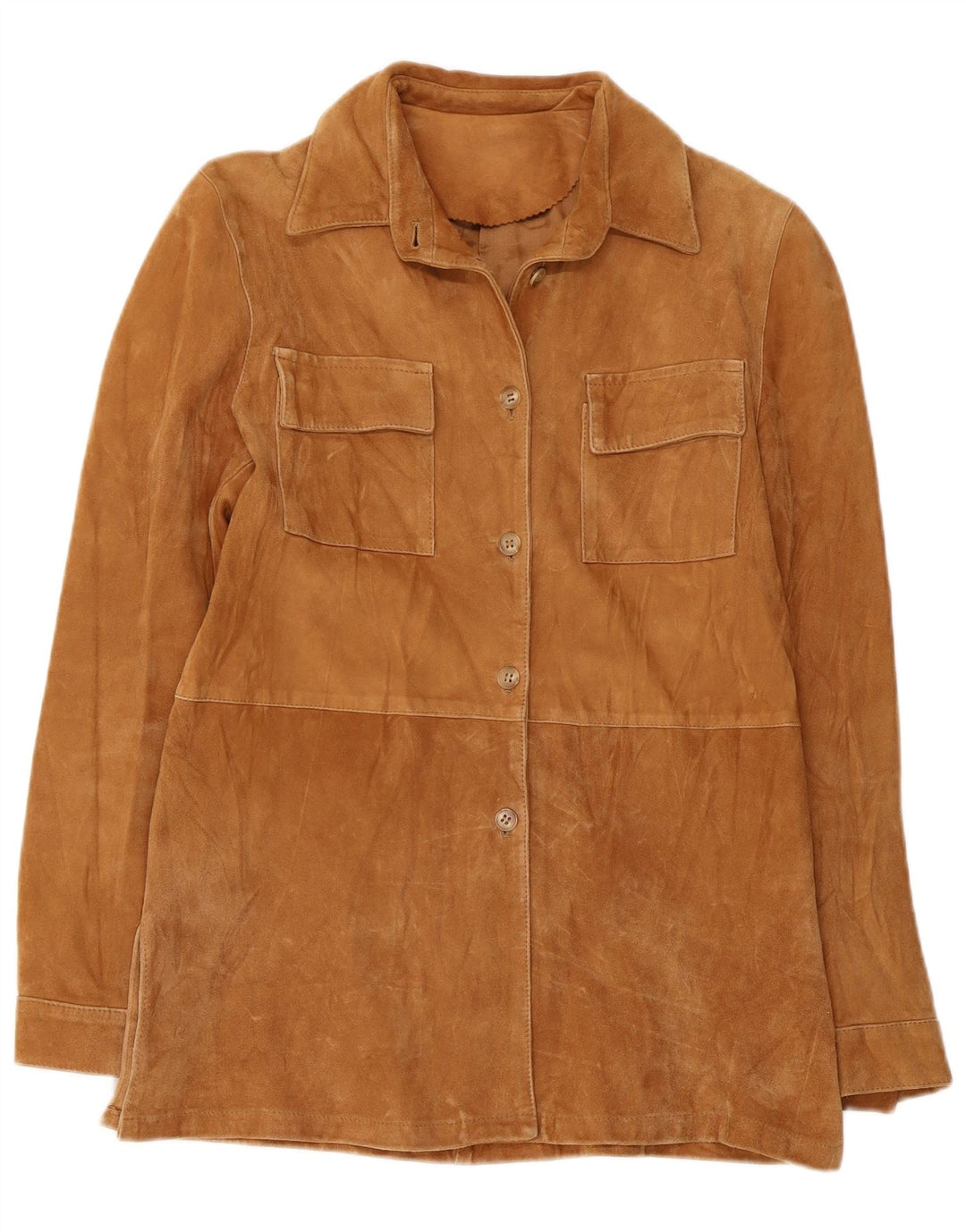 Куртка женская замшевая VINTAGE IT 44 Medium Beige Leather