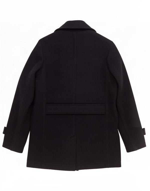 Мужское полупальто Zara UK 42 XL, темно-синий, полиэстер