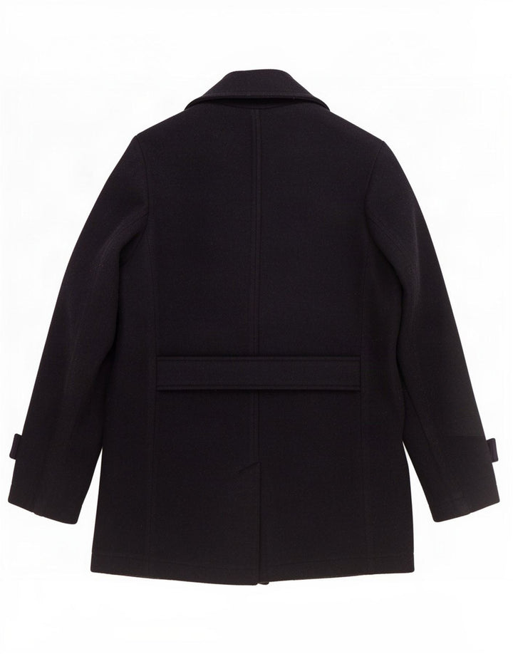 Мужское полупальто Zara UK 42 XL, темно-синий, полиэстер