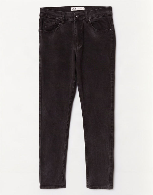 Мужские джинсы скинни Zara EU 38 Small W30 L29, черные