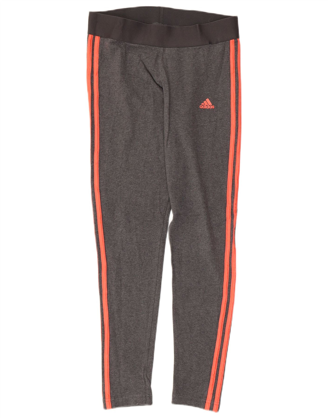 Женские леггинсы ADIDAS UK 12/14, хлопок среднего серого цвета