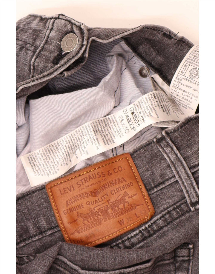 Мужские джинсы Levi's 511 Slim W36 L32 Серые хлопковые