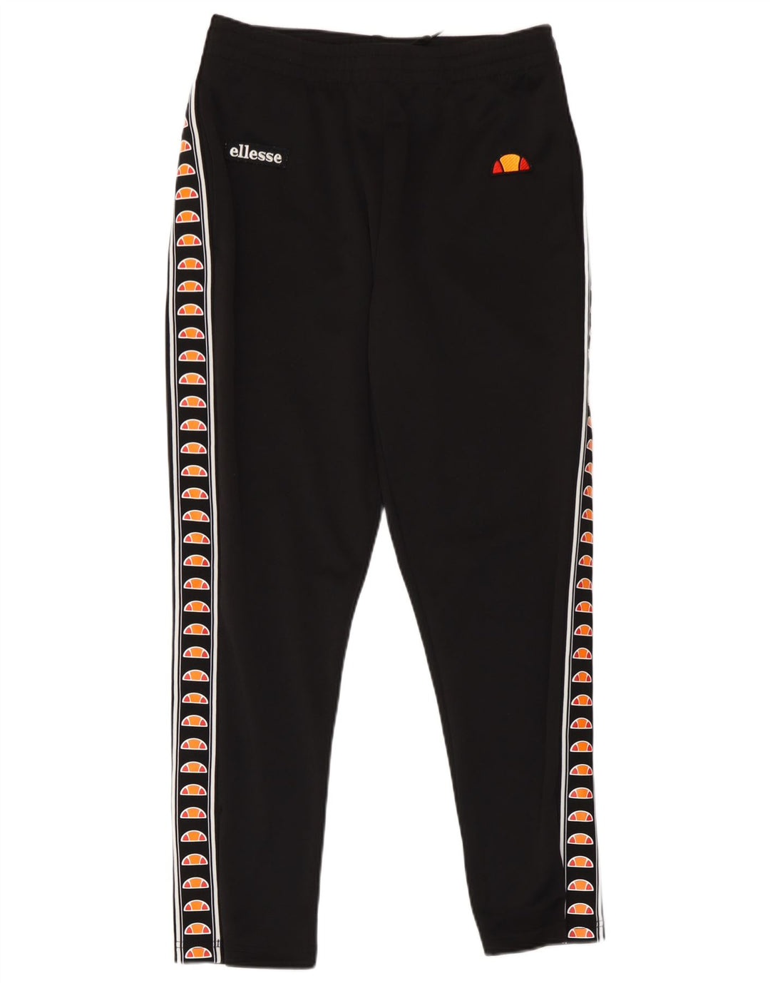 Женские спортивные брюки Ellesse с графическим рисунком UK 10, маленькие черные полиэстер