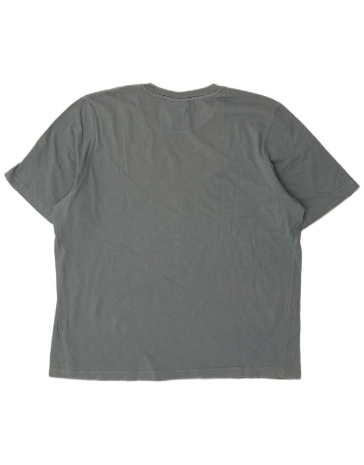 Мужская футболка с рисунком ADIDAS, большая синяя