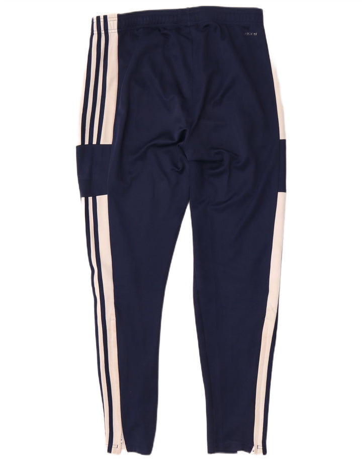Мужские спортивные брюки Adidas Aeroready, средние, темно-синие, с цветными блоками