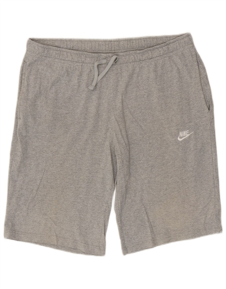 Мужские спортивные шорты Nike XL, серые, хлопок