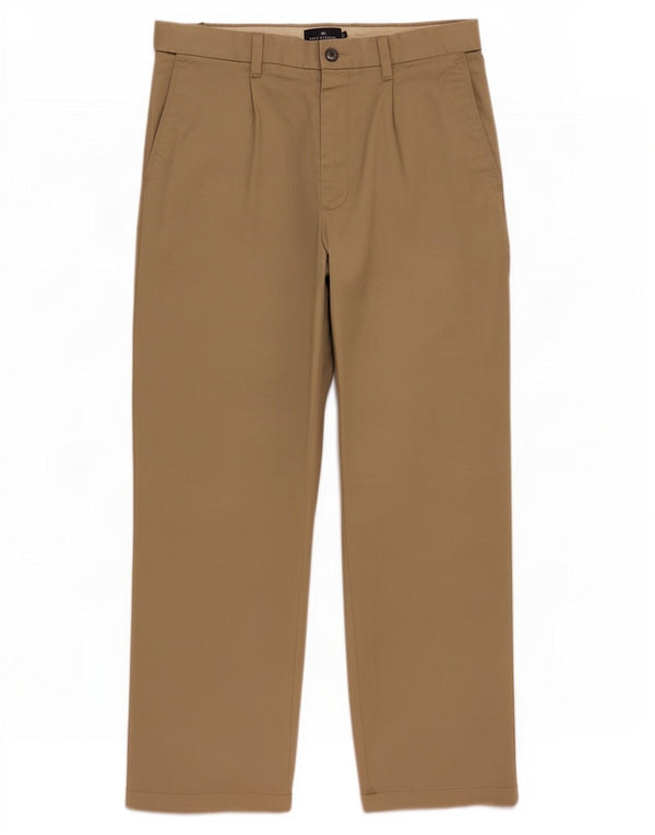 Мужские брюки-чиносы Marks & Spencer W32 L29 бежевые, хлопок