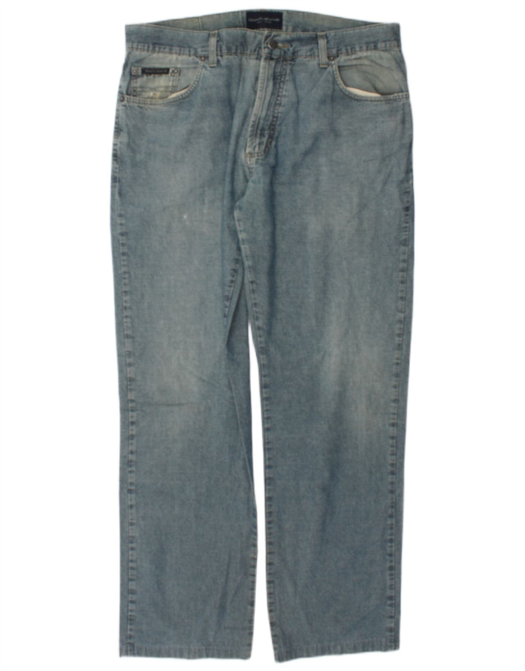 Мужские прямые джинсы Gant W34 L31, синий хлопок