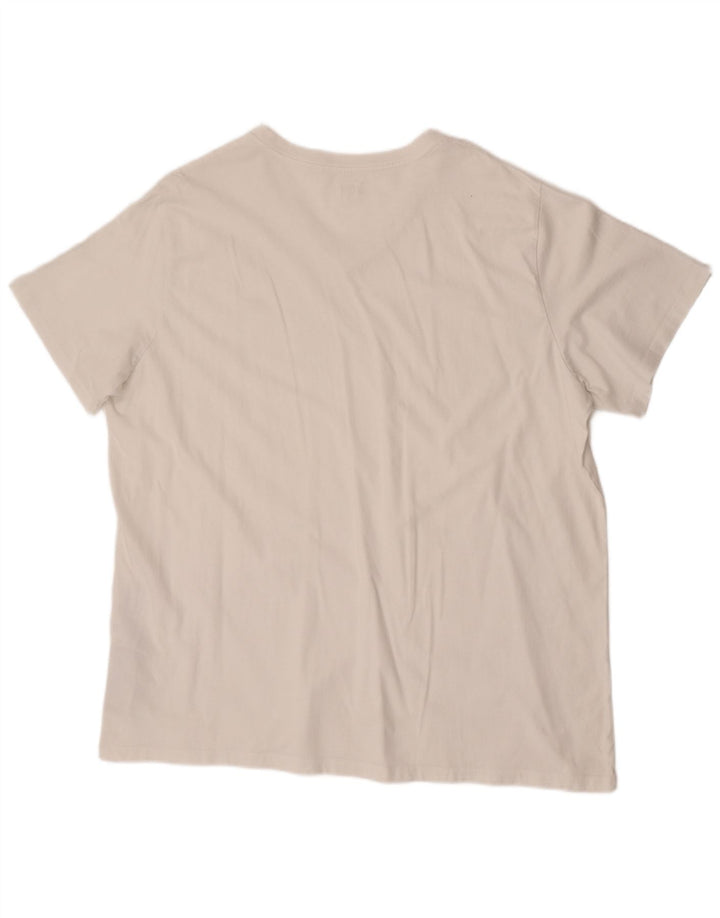 Мужская футболка Levi's 2XL, белый хлопок
