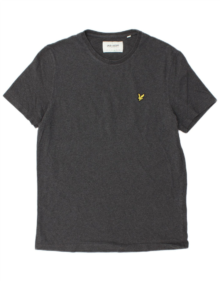 Мужская футболка Lyle & Scott, большой серый хлопок