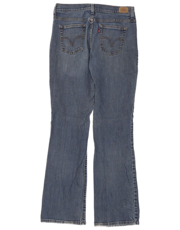 Женские джинсы Levi's 515 Bootcut, размер США 10, большие размеры W30 L33, синий хлопок