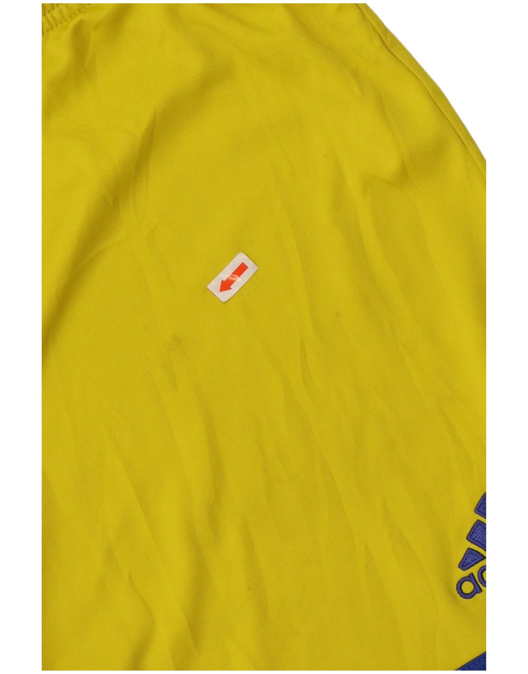 Мужские спортивные шорты ADIDAS Climalite, маленький желтый полиэстер
