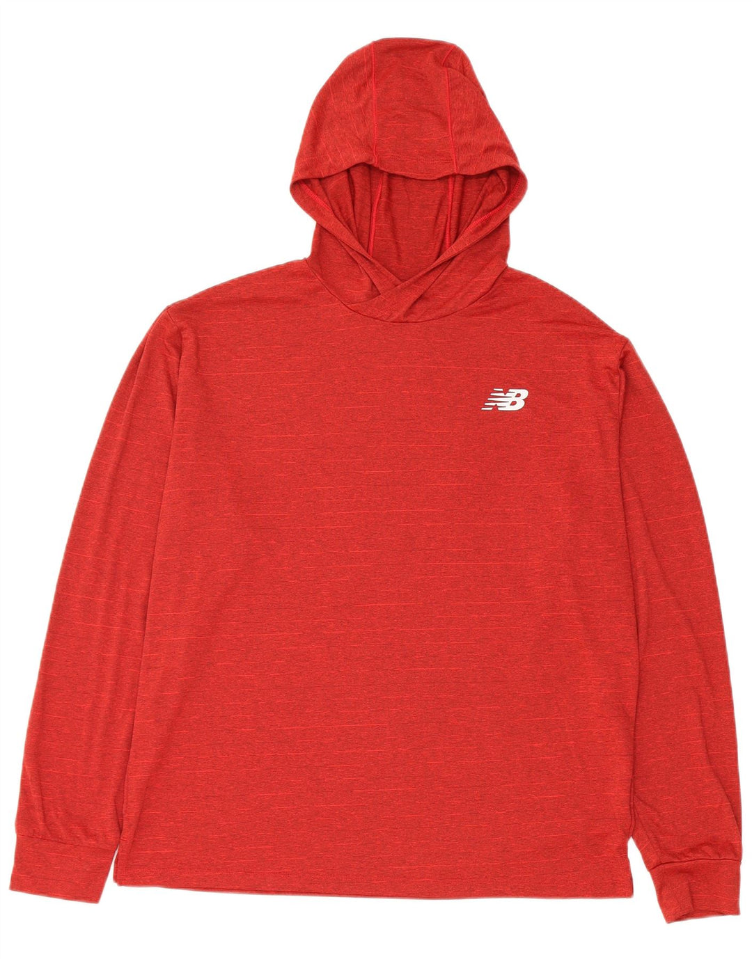 Женский джемпер с капюшоном New Balance UK 14, средний красный полиэстер
