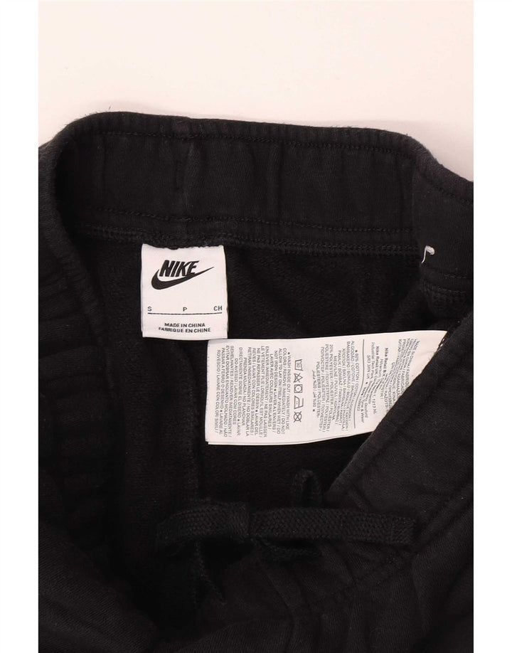 Мужские спортивные брюки Nike, маленькие черные хлопковые брюки для бега