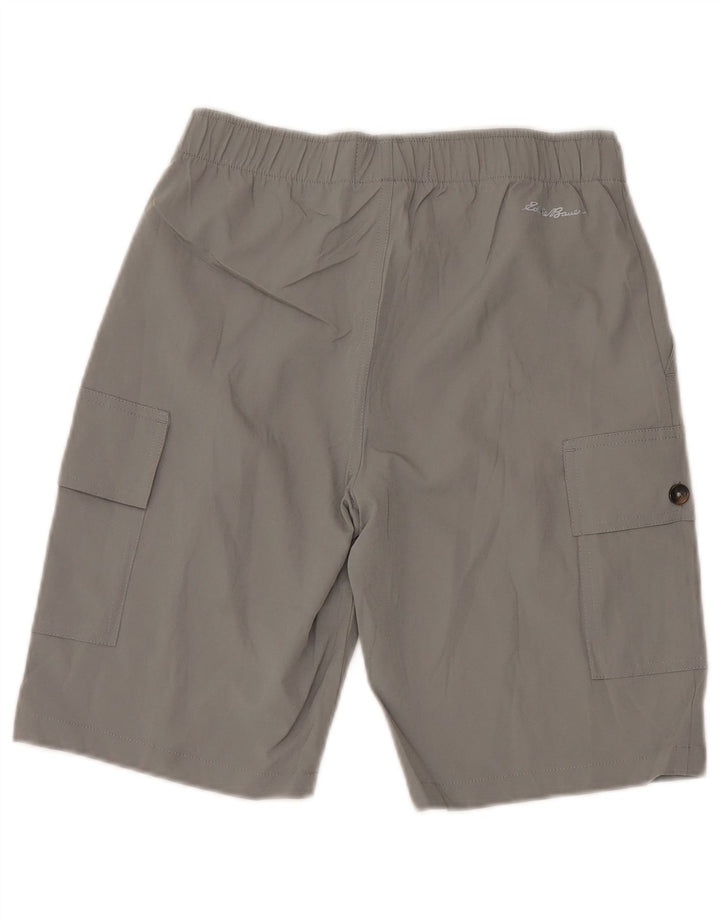 Спортивные шорты Eddie Bauer для мальчиков 13–14 лет, большие серые, полиэстер