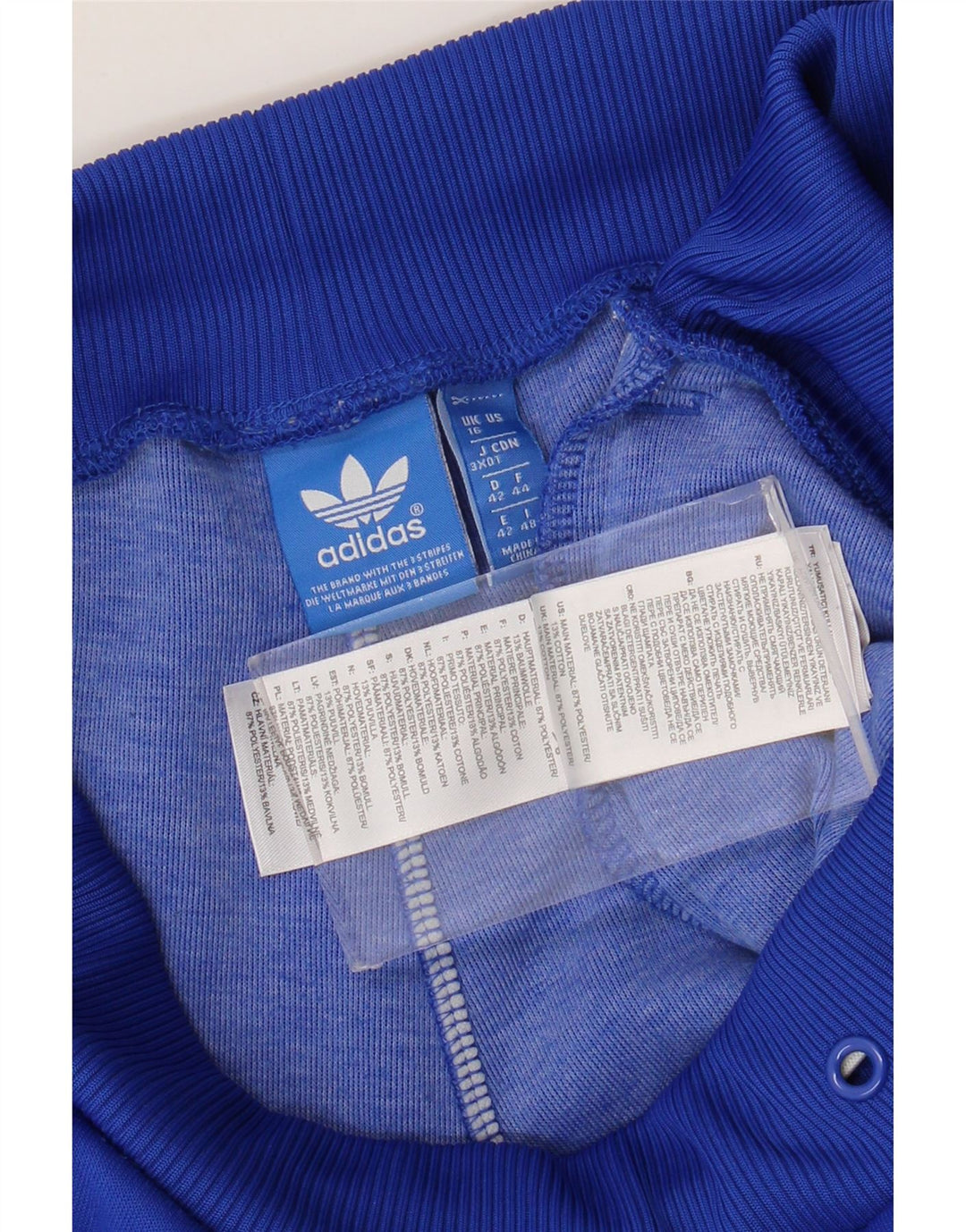 Женские спортивные брюки Adidas Joggers UK 16, большой синий полиэстер