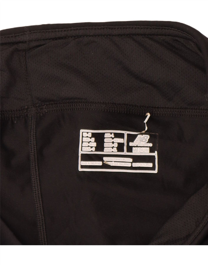 Женские спортивные шорты New Balance UK 12, средний черный полиэстер