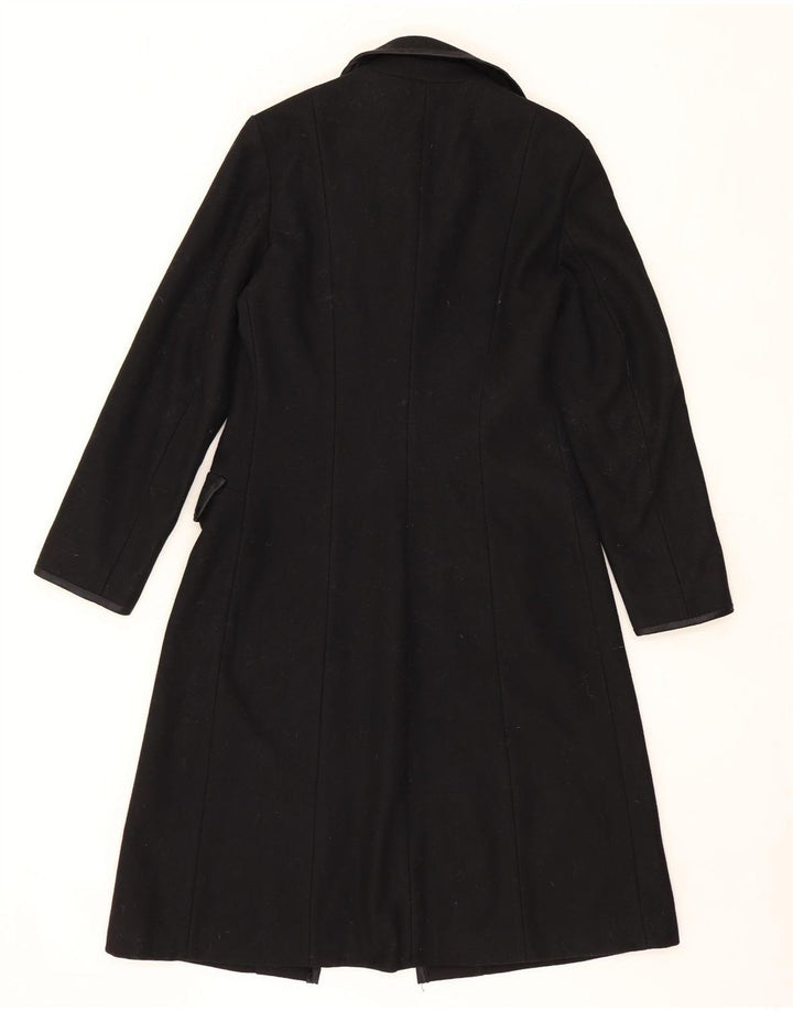 VINTAGE Womens Overcoat UK 8 Small Black Vintage Vintage and Second-Hand Vintage from Messina Hembry 