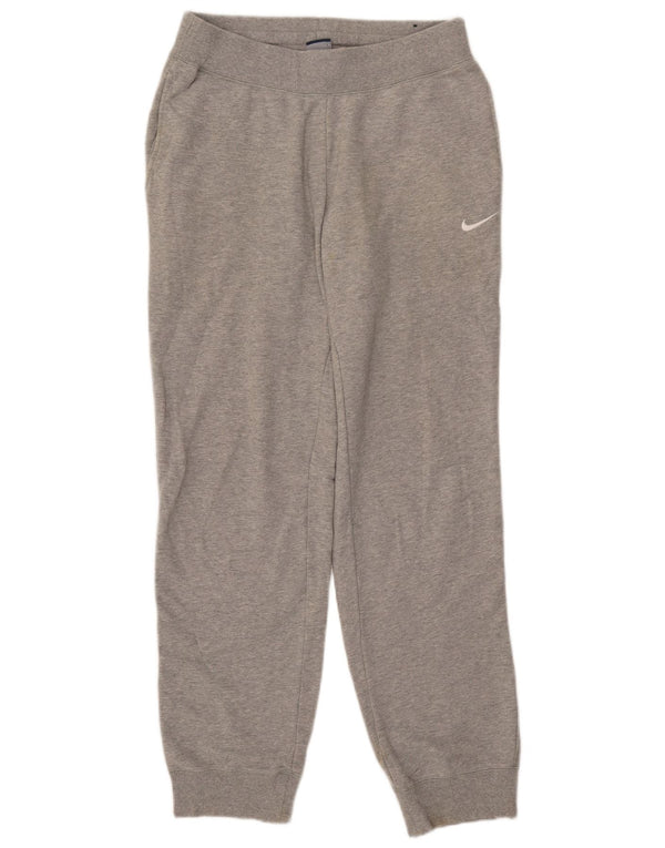 Женские спортивные брюки Nike Joggers UK 14, хлопок среднего серого цвета с крапинками