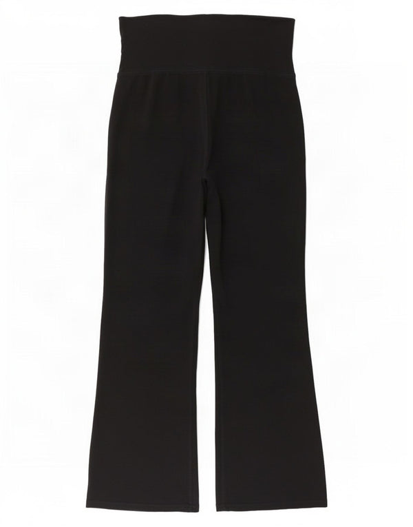 Женские широкие леггинсы Marks & Spencer, Великобритания 16, большие W32 L28, черный хлопок