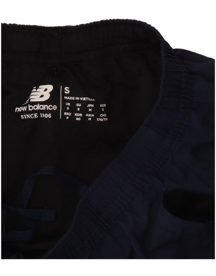Мужские спортивные шорты New Balance, маленькие темно-синие, полиэстер