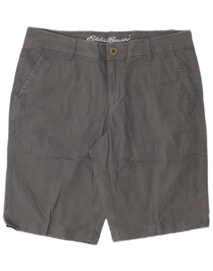 Женские шорты чинос Eddie Bauer US 8 Medium W32 Серые хлопковые