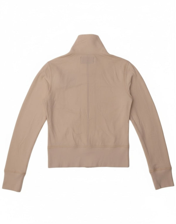 Женская спортивная куртка с графическим рисунком Polo Ralph Lauren UK 10, маленькая белая