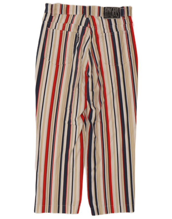 Женские укороченные джинсы ANGELS EU 38 Medium W28 L25 в разноцветную полоску