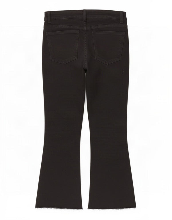 Женские укороченные джинсы Zara Bootcut EU 40 Medium W30 L25, черные