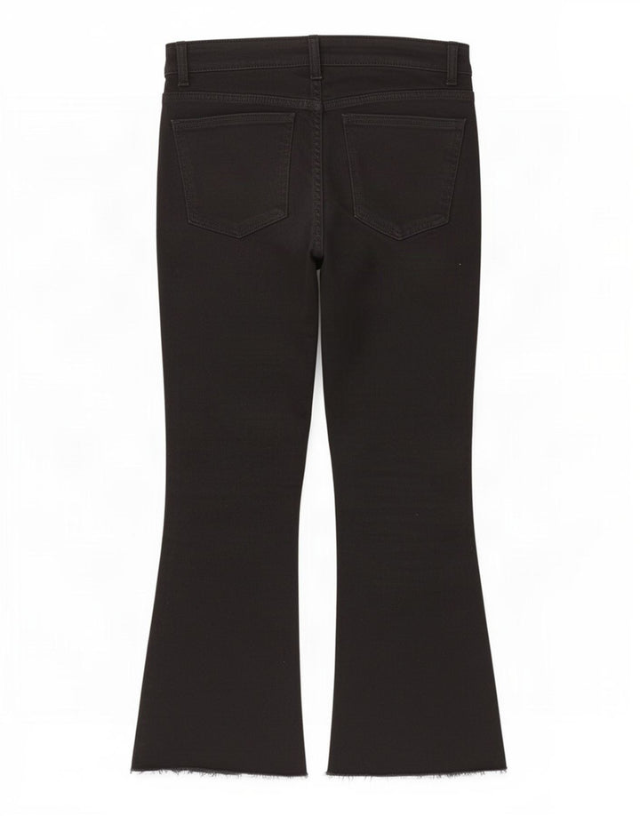 Женские укороченные джинсы Zara Bootcut EU 40 Medium W30 L25, черные
