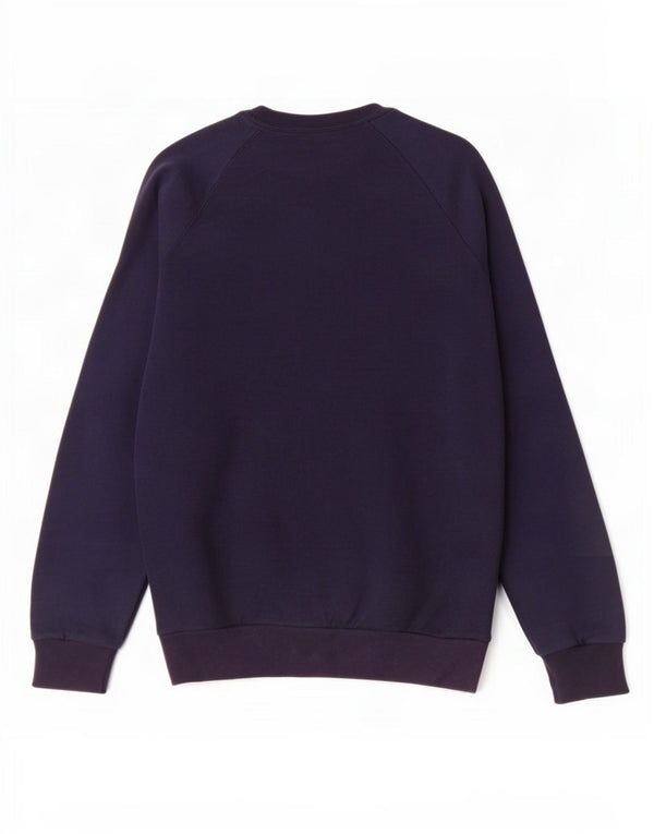 Diesel Mens Sweatshirt Jumper XL Navy Blue Colourblock Cotton