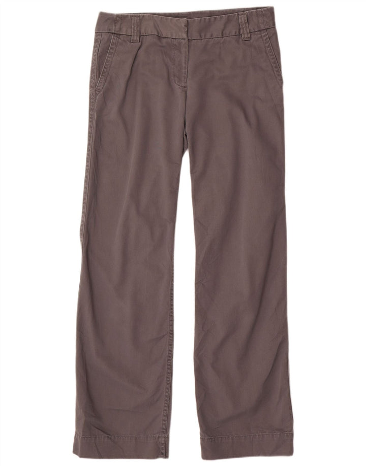 TOMMY HILFIGER Женские широкие брюки чинос США 10, большие W32 L32 Серые