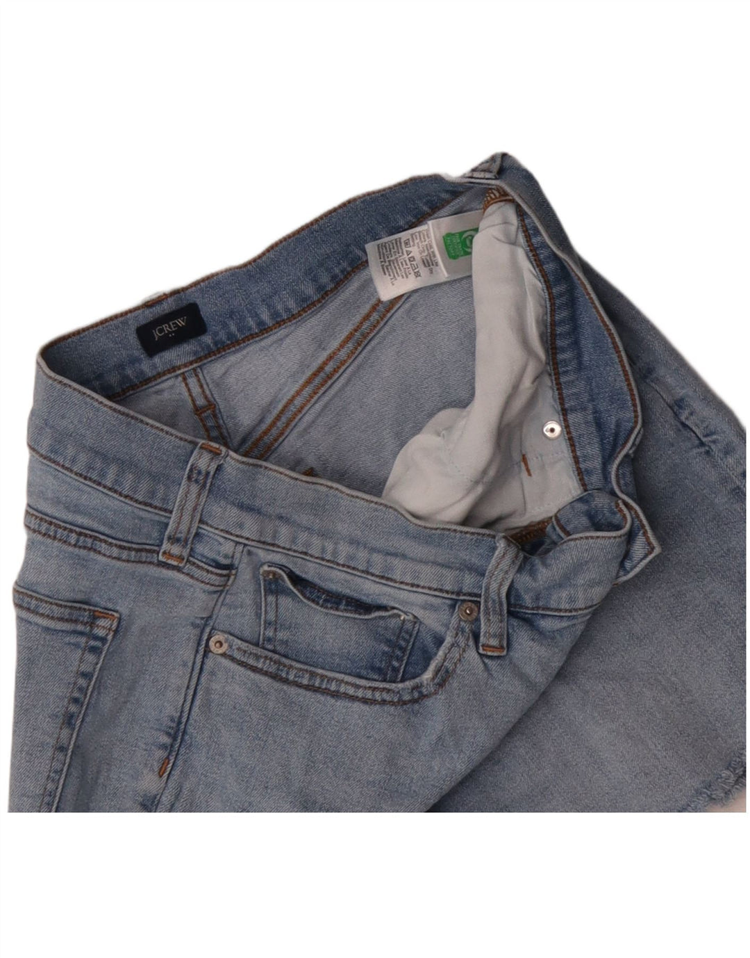 Женские джинсовые шорты J. CREW W32, большие синие, хлопок
