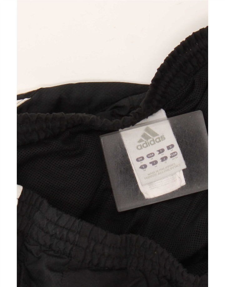 Мужские спортивные брюки Adidas для бега, средний черный полиэстер
