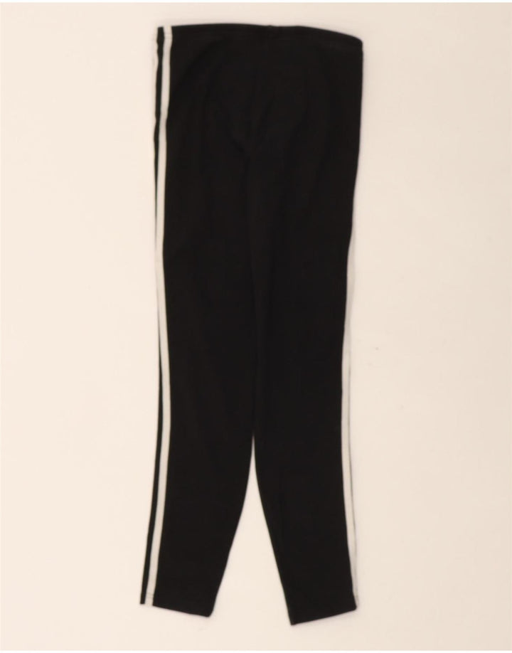 ADIDAS Girls Leggings 12-13 Years  Black