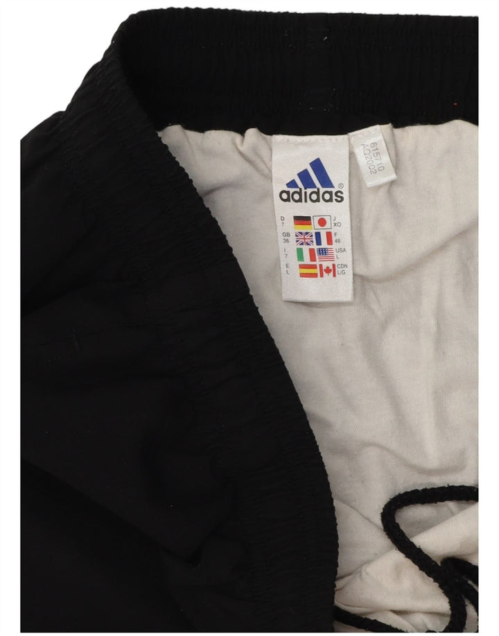 Мужские спортивные шорты Adidas, большие черные спортивные шорты из полиэстера