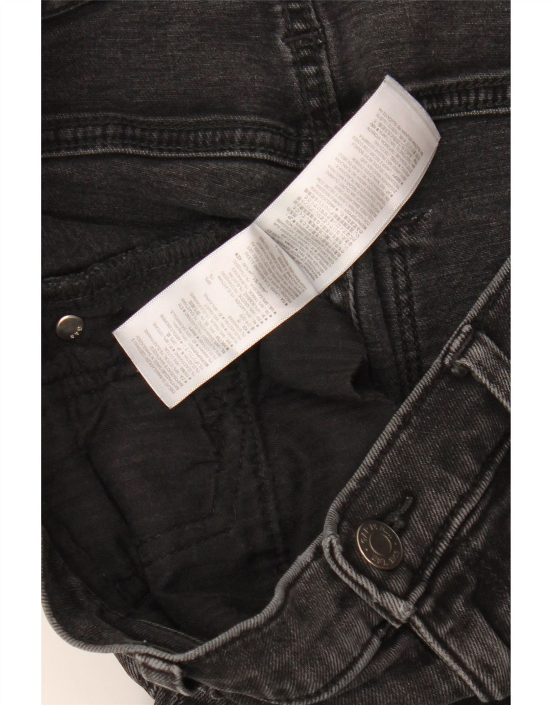 Женские укороченные джинсы GAP Kick стандартного кроя W30 L24, серый хлопок