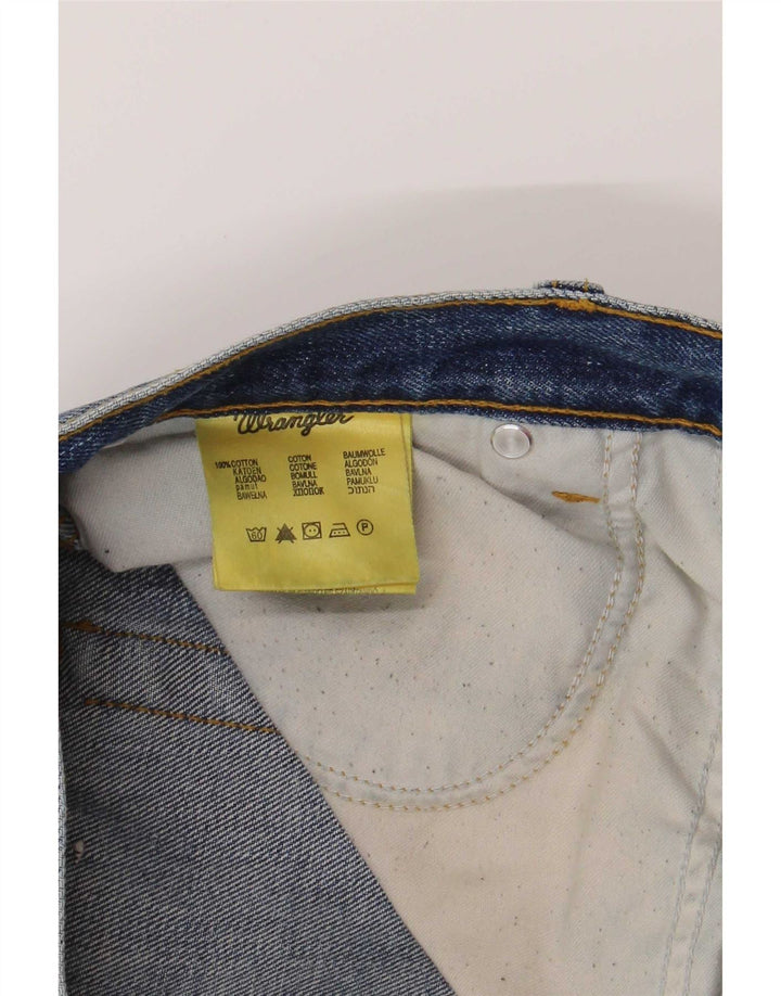 Мужские прямые джинсы Wrangler Texas Regular W36 L30, синий хлопок