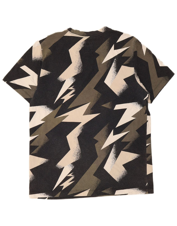 Jordan Mens Standard Fit Graphic T-Shirt Top Medium Multicoloured Geometric